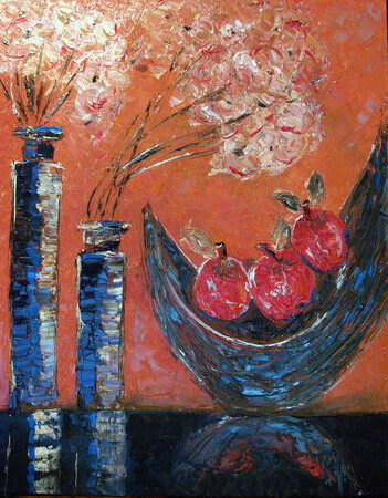 Apples and vases - sold